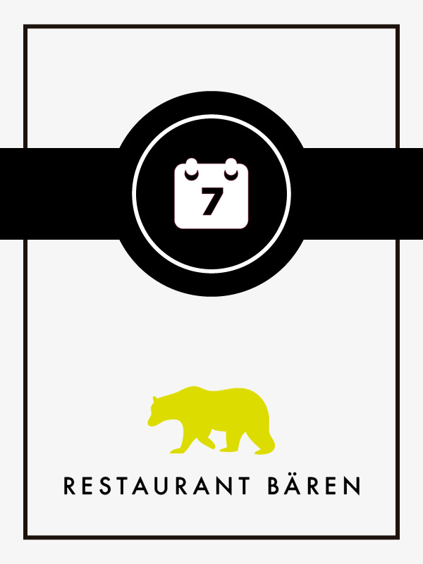 Überzeugen Sie sich von der Speisekarte in unserem Restaurant Bären im Taste Hotel in Auggen.